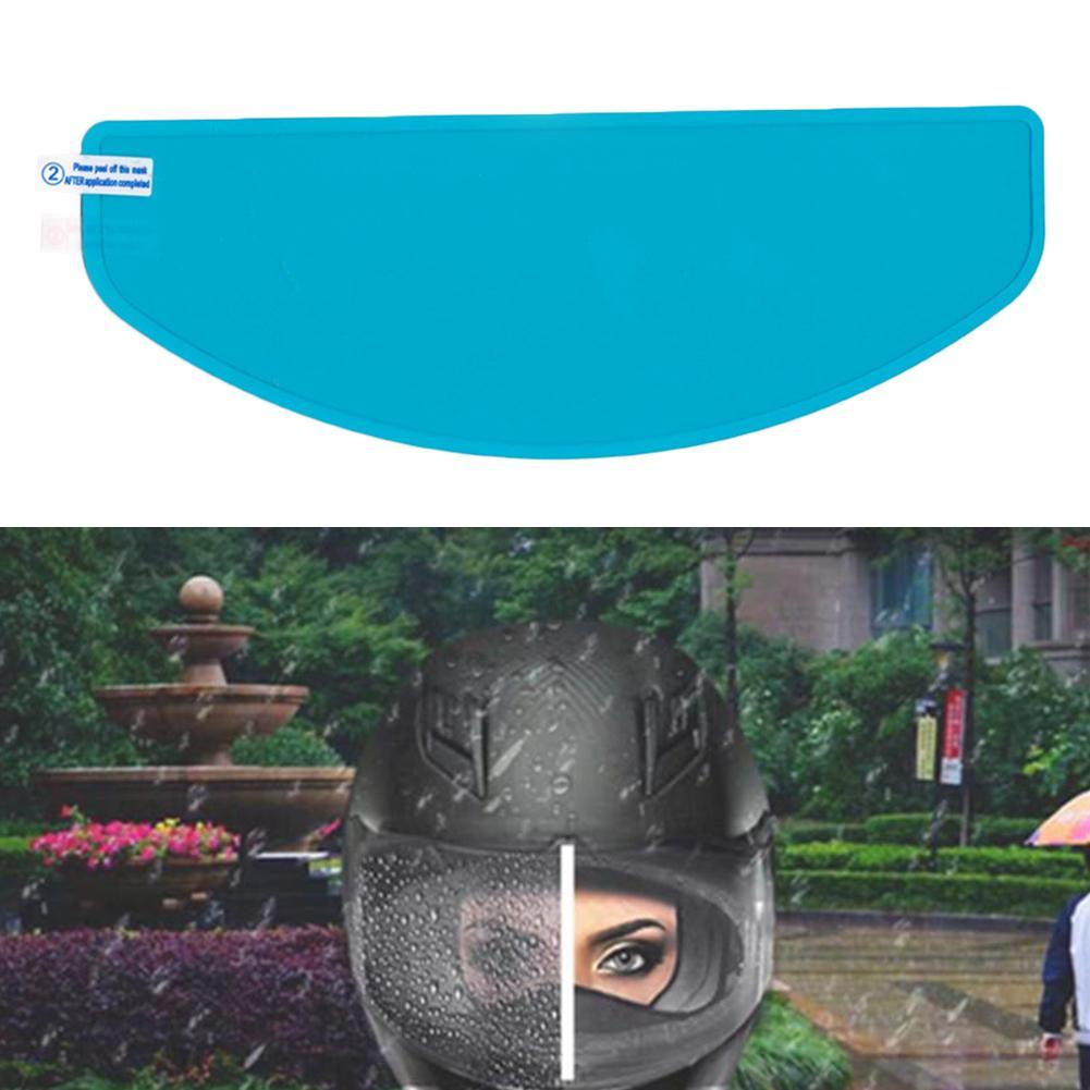 2pcs Motorcycle Helmet Anti-fog Patch Film Helmet Rainproof Lens Protective Film Visor Antifog Motor Racing Accessories