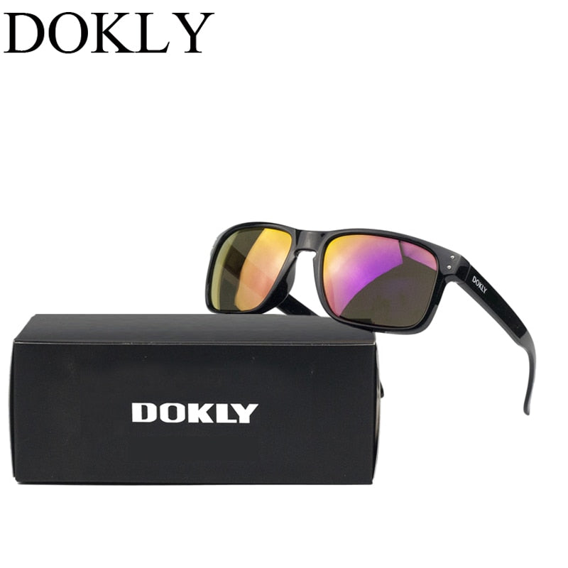 Dokly New Fashion Hot Classic Brand Designer Sunglass Men&#39;s ken block Sunglasses Women Men UV400 Sun Glasses