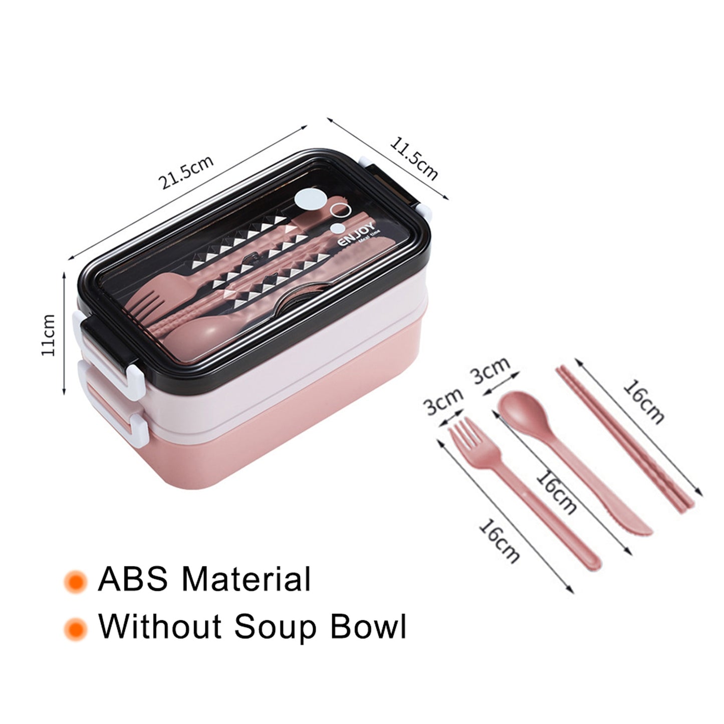 Xiaomi Youpin 304 Stainless Steel Lunch Box Bento Box 2layers Microwae Heating Lunch Container Food Storage Box