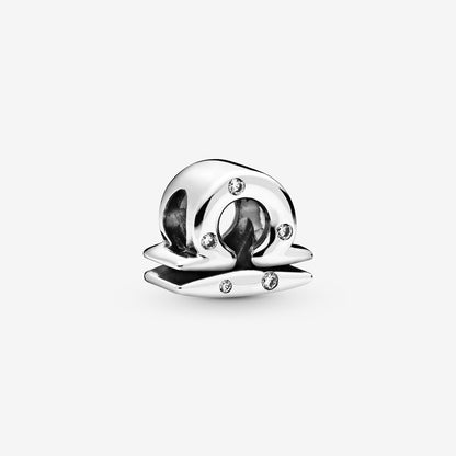 Original 925 Sterling Silver Bead Charm Libra Leo Star Sign Charms 12 Zodiac Constellation Fit Pandora Bracelets Women Jewelry