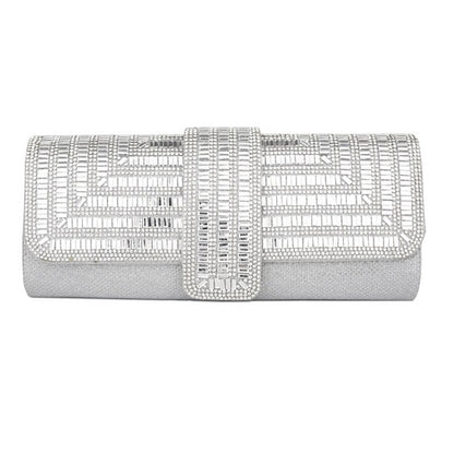 Black Clutch Purse and Handbag with Rhinestone Women&#39;s Party Evening Bag Luxury Wedding Clutch Female Shoulder Bag Bolso ZD1460