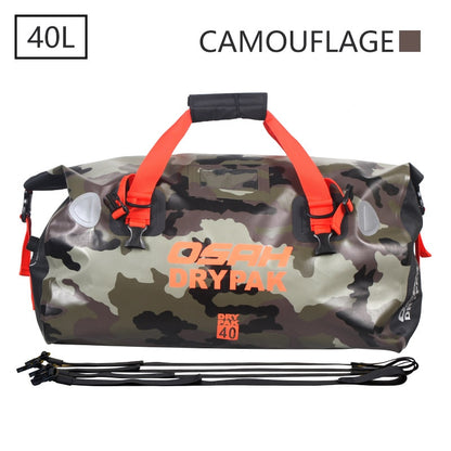 Waterproof Motorcycle Rear Tail Bag Travel Dry Bag OSAH DRYPAK Moto 40/60Liter Motorbike Luggage Backpack Motorcycle Seat Bag