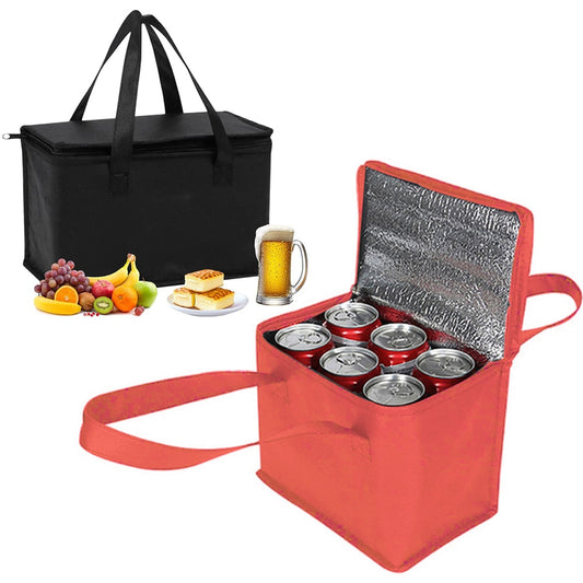 2023 Thermal Bag Insulated Beer Cooler Box Outdoor Picnic Lunch Bento Bags Trip BBQ Meal Drink Zip Pack Camping Supplies 아이스박스