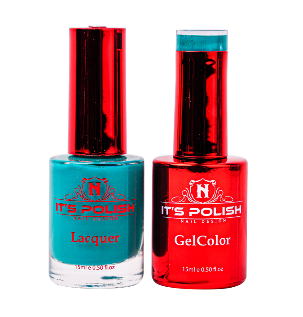 Notpolish 2-in1 Duo Gel Matching Color (15ml) - M106 I Don't Kiss & Teal