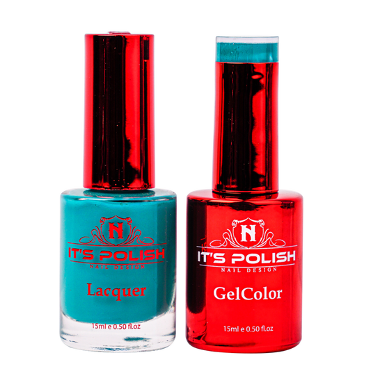 Notpolish 2-in1 Duo Gel Matching Color (15ml) - M106 I Don't Kiss & Teal