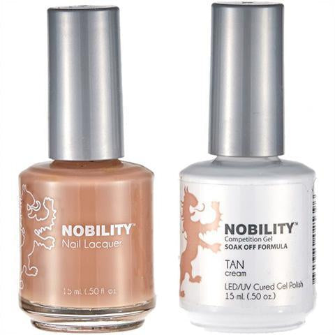 Nobility Duo Gel + Lacquer - NBCS089 Tan