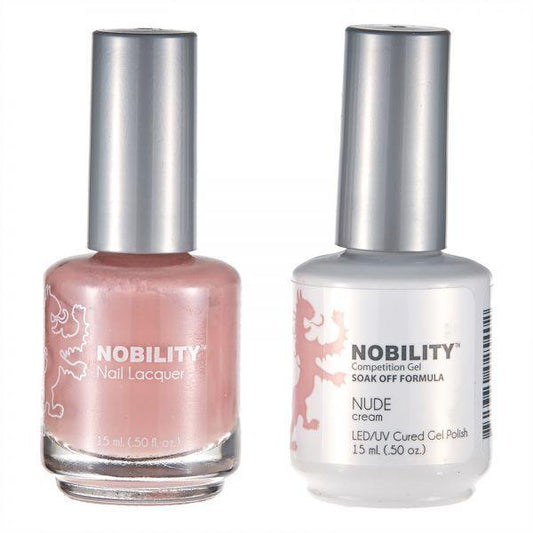 Nobility Duo Gel + Lacquer - NBCS090 Nude