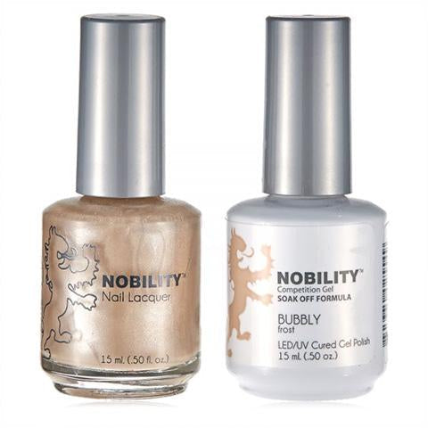 Nobility Duo Gel + Lacquer - NBCS104 Bubbly