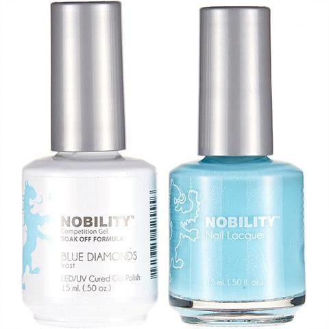 Nobility Duo Gel + Lacquer - NBCS105 Blue Diamond