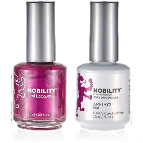 Nobility Duo Gel + Lacquer - NBCS106 Amethyst