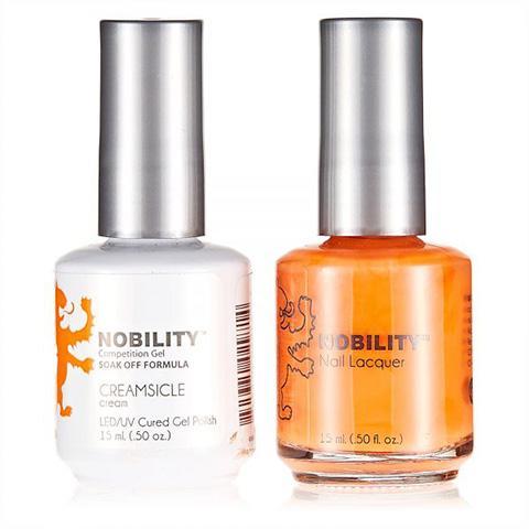 Nobility Duo Gel + Lacquer - NBCS125 Creamsicle