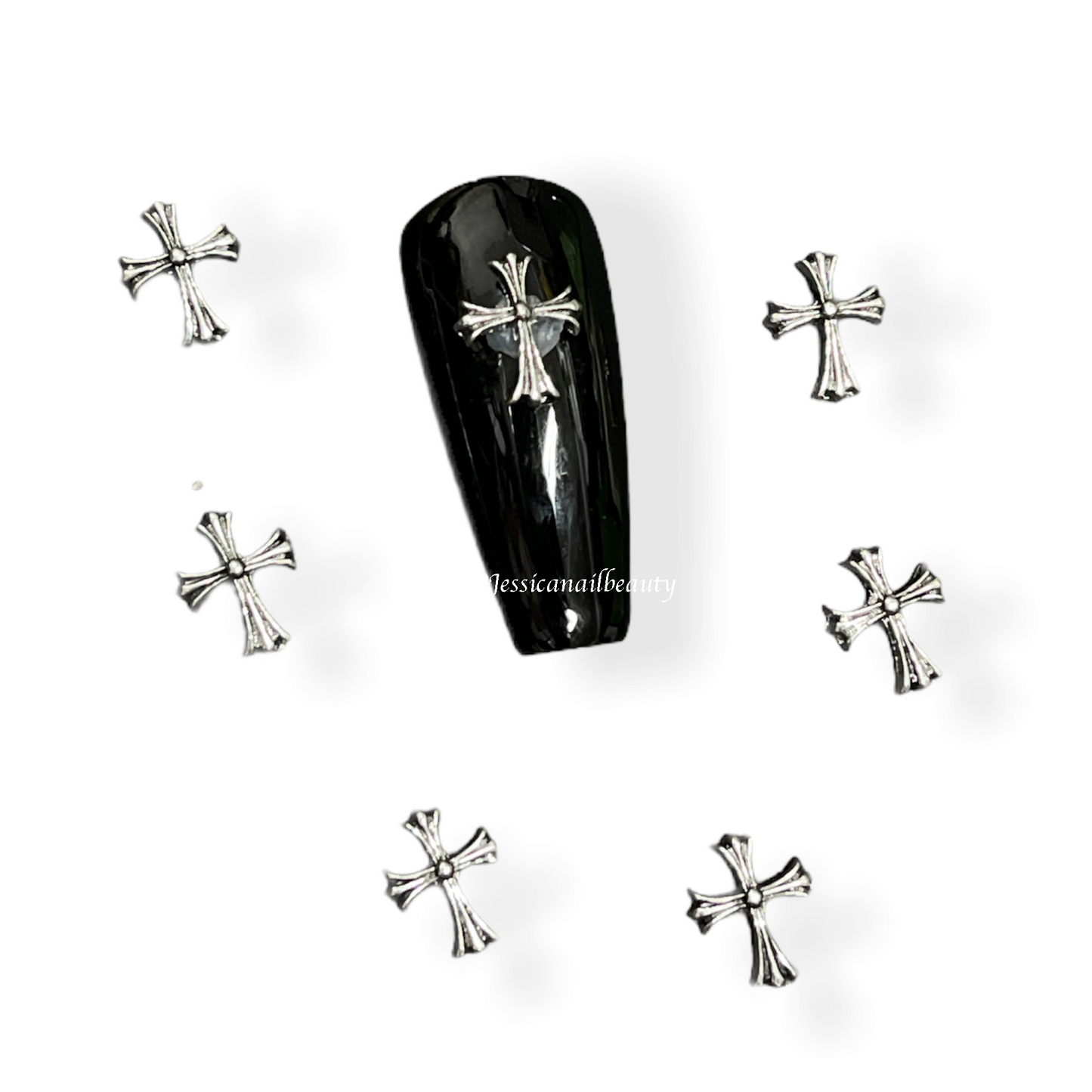 Nail Charm #51 - Cross (3pcs)