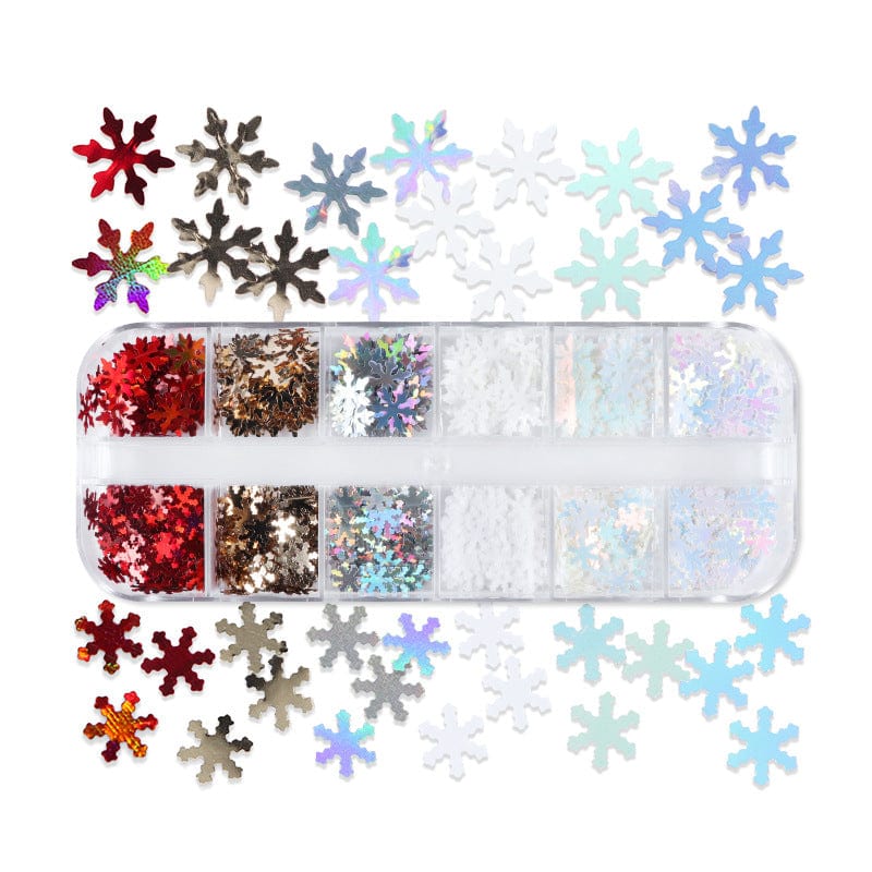 JNBS Nail Flakes Snowflakes