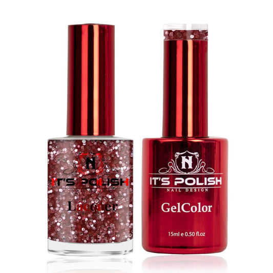 Notpolish 2-in1 Duo Gel Matching Color (15ml) - 173 Rose Sparkle