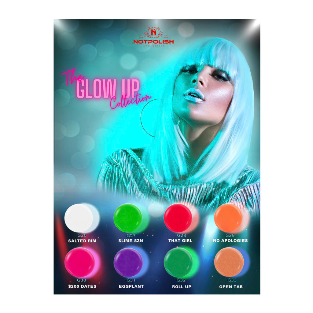 Notpolish 2-in-1 Powder - The Glow Up Collection (Glow In The Dark)