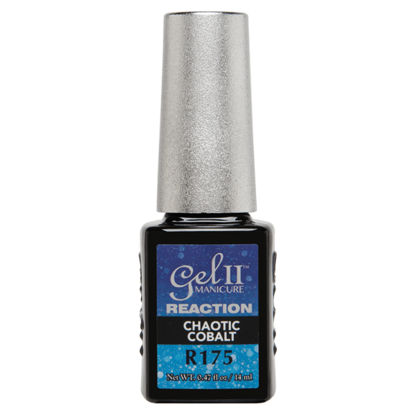 R175 Chaotic Cobalt - Gel II Reaction Gel Polish