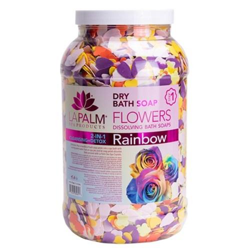 La Palm - Dry Bath Soap -  Rainbow (1gallon)