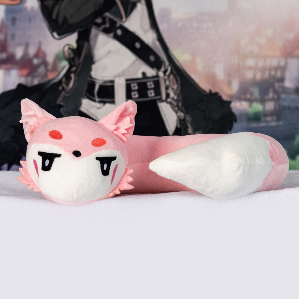 Genshin Impact Plush Doll Cosplay Tartaglia Whale Plush Toys Zhongli Dragon Hutao Ghost Pillows