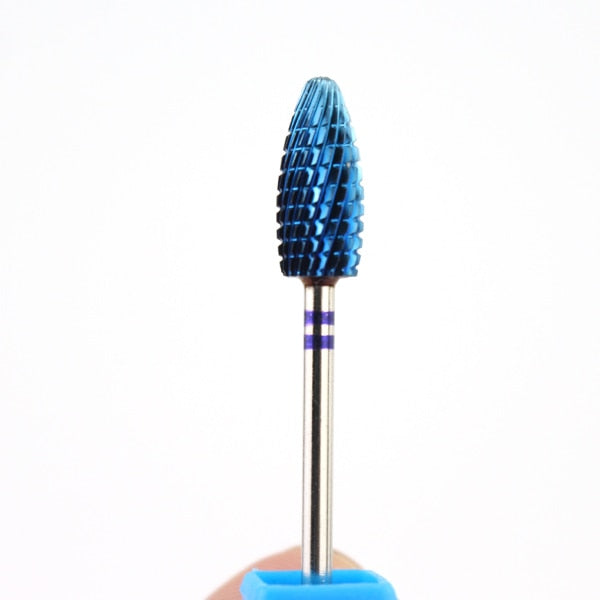 66 Types Tungsten Blue Rainbow Carbide Nail Drill Bit Electric Nail Mills Cutter for Manicure Machine Nail Files Accessories