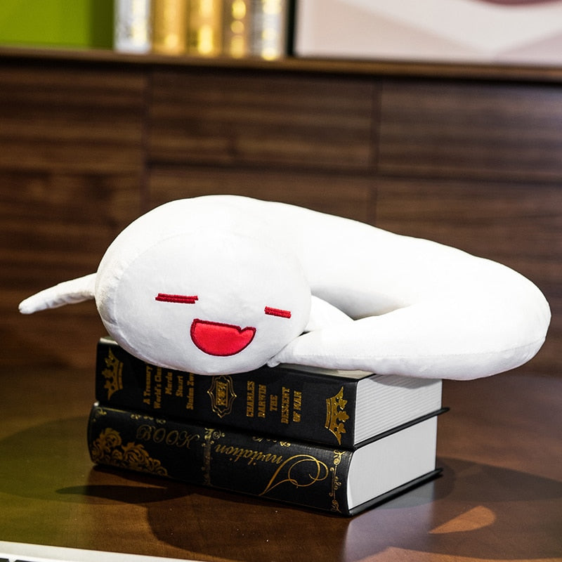 Genshin Impact Plush Doll Cosplay Tartaglia Whale Plush Toys Zhongli Dragon Hutao Ghost Pillows