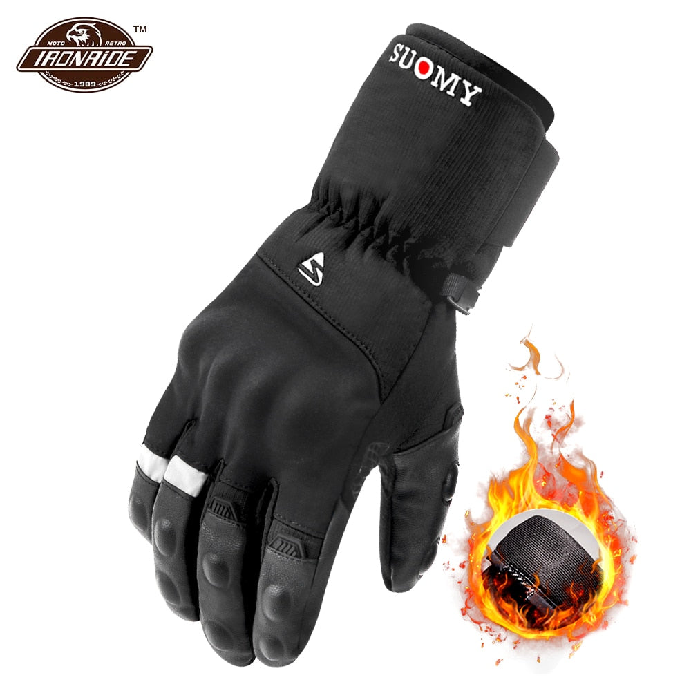 Winter Motorcycle Gloves Waterproof Moto Motocross Gloves Windproof Moto Gloves Touch Screen Motorbike Riding Guantes