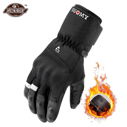 Winter Motorcycle Gloves Waterproof Moto Motocross Gloves Windproof Moto Gloves Touch Screen Motorbike Riding Guantes