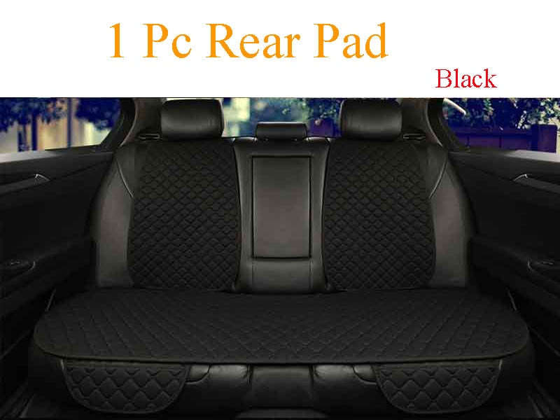 Universal Car Seat Cover Protector Linen Front Rear Back Flax Automobile Cushion Pad Mat Backrest Auto Car Accessori Interior