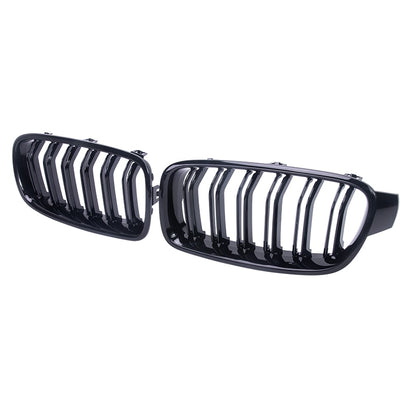 High Quality ABS Car Styling Front Kidney Grille Dual Slat Grille For BMW F30 F31 F35 2012-2018 320i 325i 328i Auto Accessories