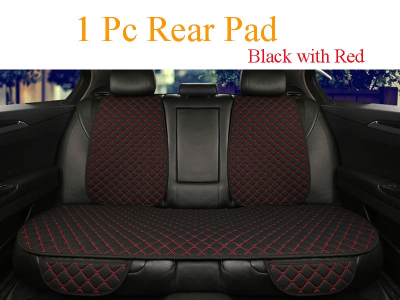 Universal Car Seat Cover Protector Linen Front Rear Back Flax Automobile Cushion Pad Mat Backrest Auto Car Accessori Interior