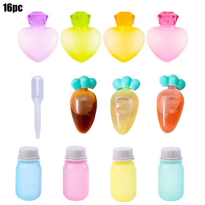 Mini Condiment Squeeze Bottle box Salad Dressing Ketchup Squeeze Jar Container Plastic Portable Lunch Box