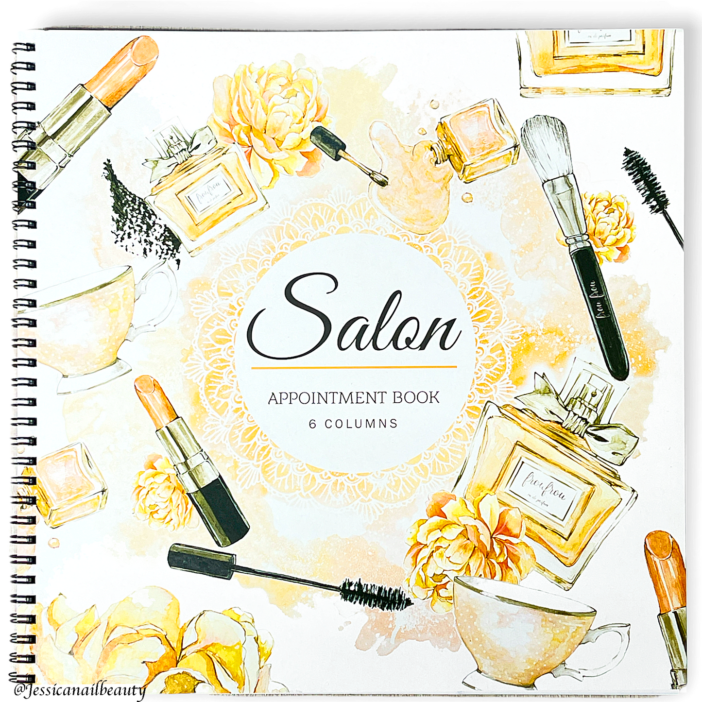 Salon Appointment Book - 6 Columns - 2 styles (150 pages)