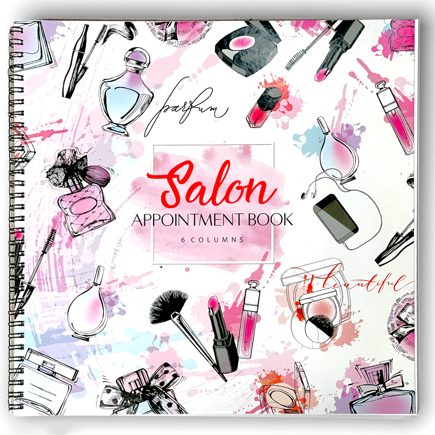 Salon Appointment Book - 6 Columns - 2 styles (150 pages)