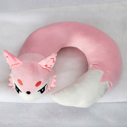 Genshin Impact Plush Doll Cosplay Tartaglia Whale Plush Toys Zhongli Dragon Hutao Ghost Pillows