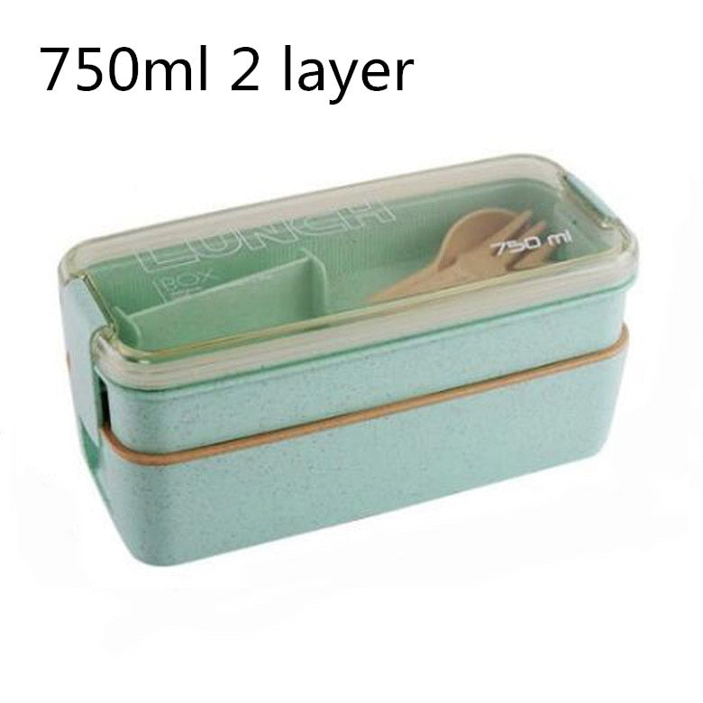 Lunch Box Bento Box for School Kids Office Worker 3layers Microwae Heating Lunch Container Food Storage Box