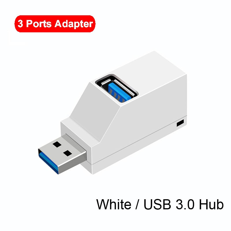 USB 3.0 HUB Adapter Extender Mini Splitter Box 3/4 Ports for PC Laptop Macbook Mobile Phone High Speed U Disk Reader for Xiaomi