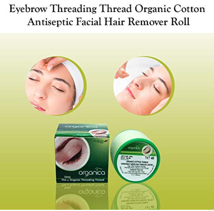 Organica - Face & Eyebrow The Only Organic Threading Thread (Pack of 300m)