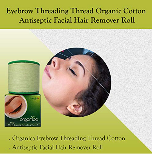 Organica - Face & Eyebrow The Only Organic Threading Thread (Pack of 300m)