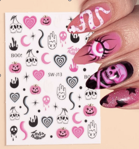 JNBS Nail Sticker Halloween Cute