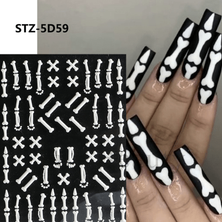 JNBS Nail Sticker 5D Halloween