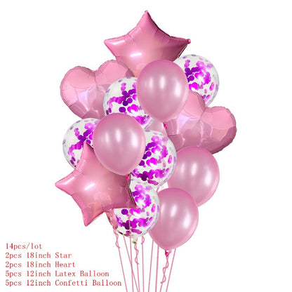 7/13/19 Tubes Balloon Column Stand Birthday Balloon Home Decor Birthday Party Decoration Kids Adult Wedding Event Party Balloon