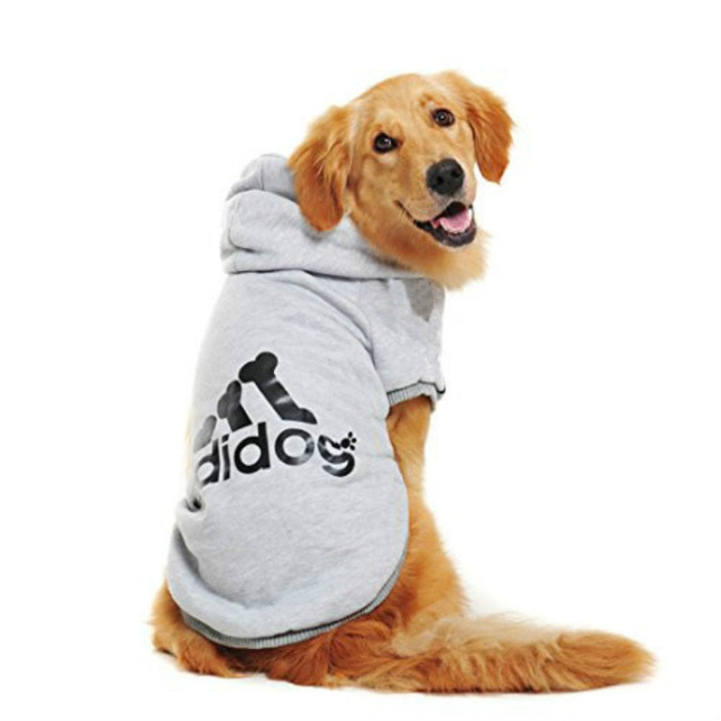 2021 Winter Pet Dog Clothes Dogs Hoodies Fleece Warm Sweatshirt Small Medium Large Dogs Jacket Clothing Pet Costume Dogs Clothes