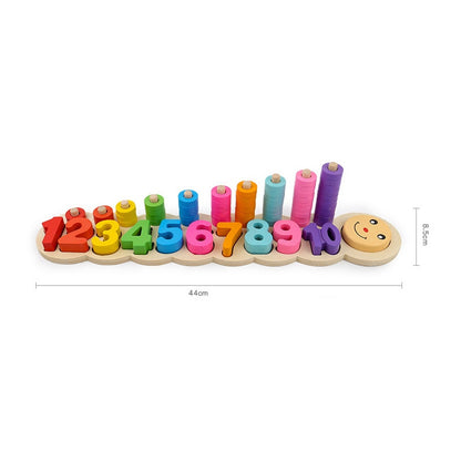 Wooden Toys Montessori for Kids Montessori Board Math Fishing Montessori Toys wooden educational toys for baby 1 2 3 Years Old