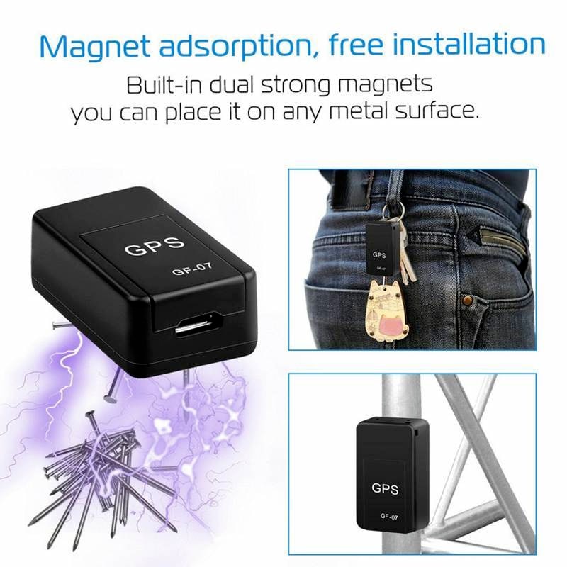 Mini Magnetic GPS Tracker GF-07 Universal Positioner for Car Motorcycle Real Time Tracking Children Anti-lost Locator