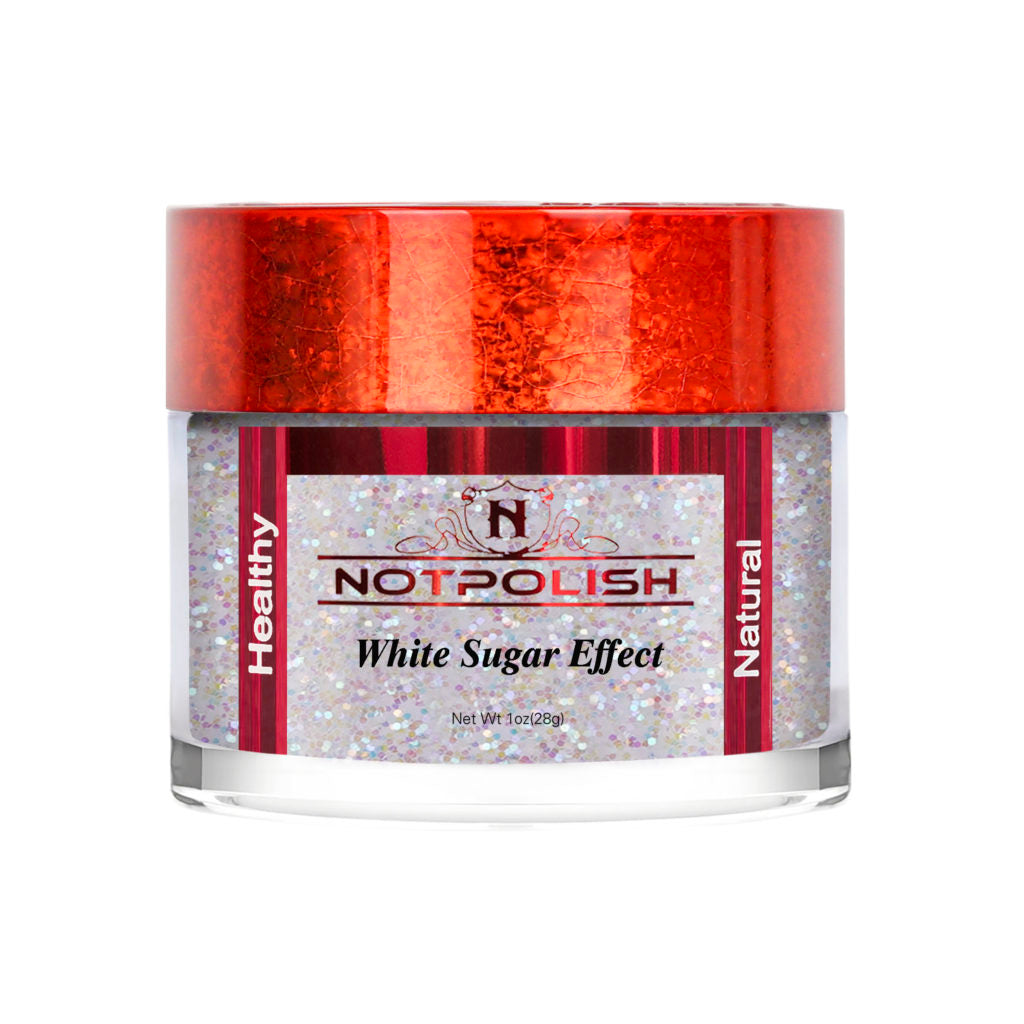 NOTPOLISH - WHITE SUGAR EFFECT GLITTER (1oz / 28g)