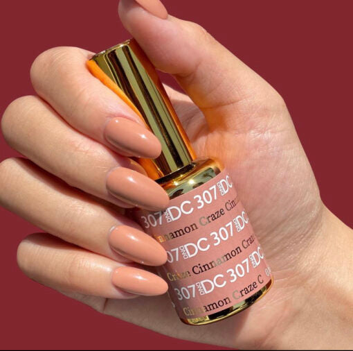 DND - DC Duo Gel Set - 307 Cinnamon Craze