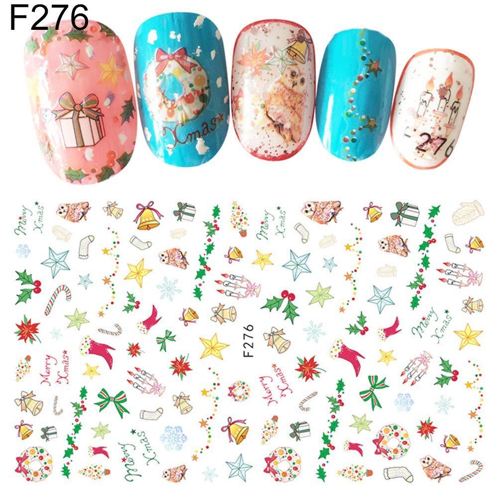 Nail Sticker - Christmas - F276