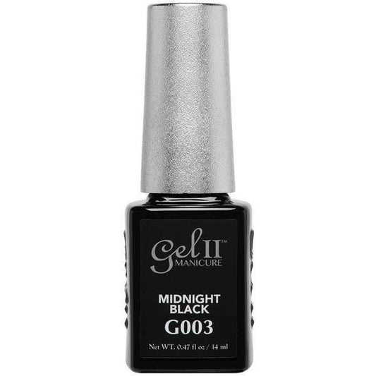 G003 Midnight Black - Gel II Gel Polish