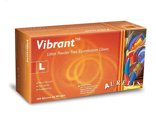 Vibrant - Latex Gloves - Large