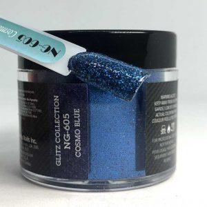 NUGENESIS - Nail Dipping Color Powder 43g NG 605 - Cosmo Blue