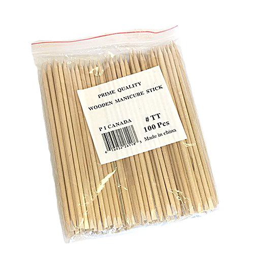 Silk B - Wooden Manicure Stick #Short (Bag of 100pcs)